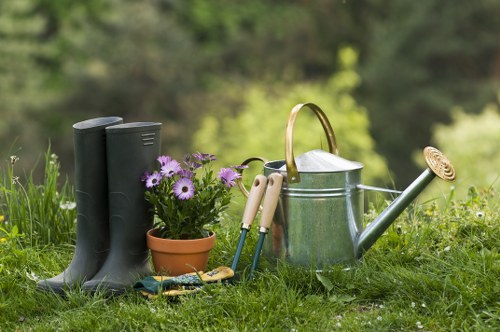 Garden drainage solutions for a wet lawn in Purley